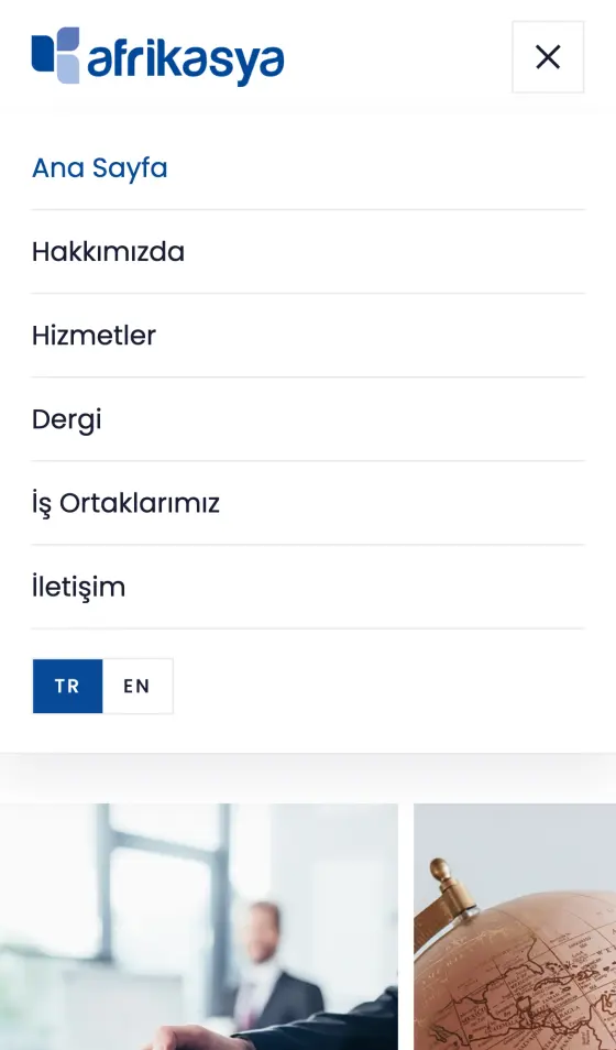 Telefonda menü